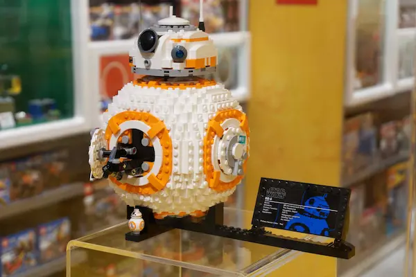 BB8, Lego store